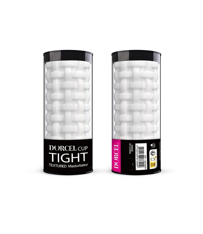 Rimba Dorcel - Masturbatorcup met Structuur - Tight - Wit