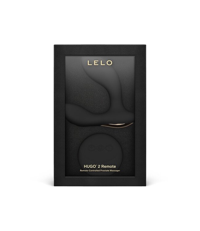 Rimba LELO - Hugo 2 - Prostaat Massager met Afstandsbediening - Zwart