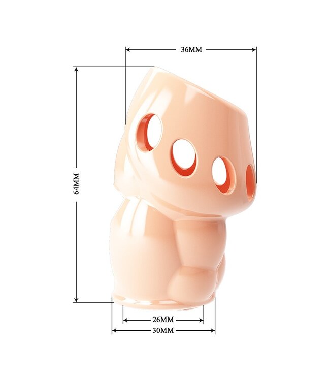 Rimba Pretty Love - Oscar - Cock Ring - Nude