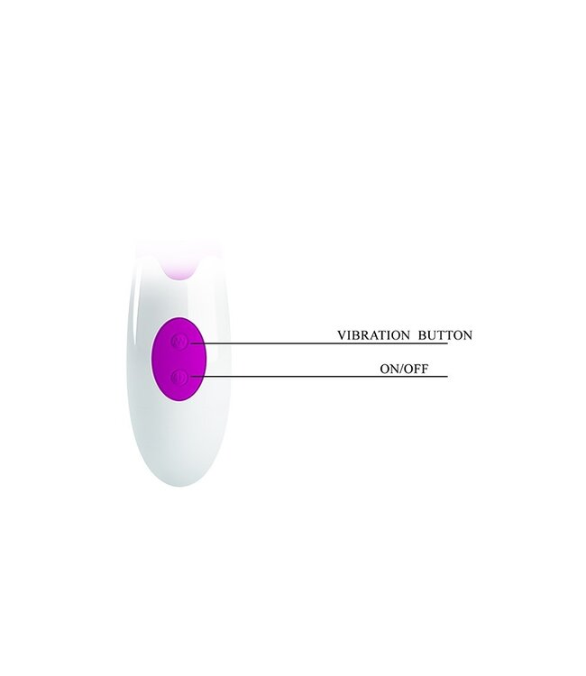 Rimba Pretty Love - Butterfly Kiss - Rabbit Vibrator - Roze