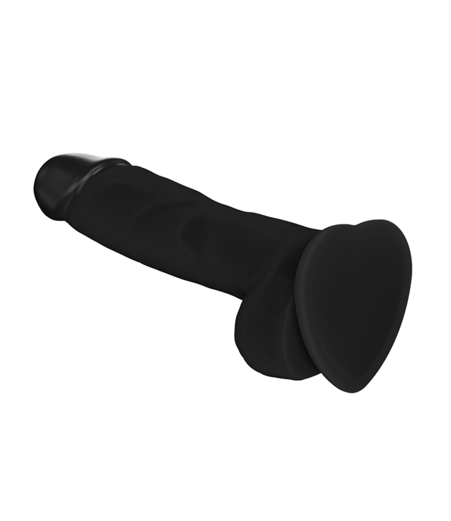 Rimba Strap-On-Me - Soft Realistic Dildo Size XL - Zwart