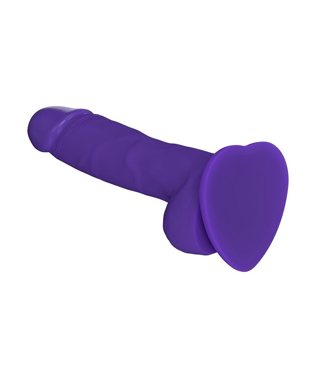 Rimba Strap-On-Me Soft Realistic Dildo Purple Size M