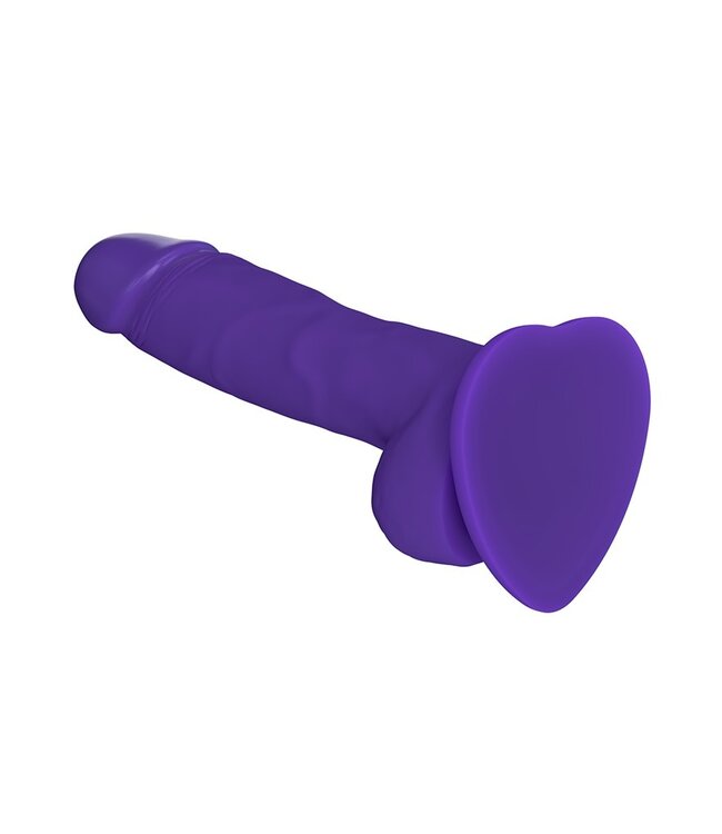Rimba Strap-On-Me Soft Realistic Dildo Purple Size S