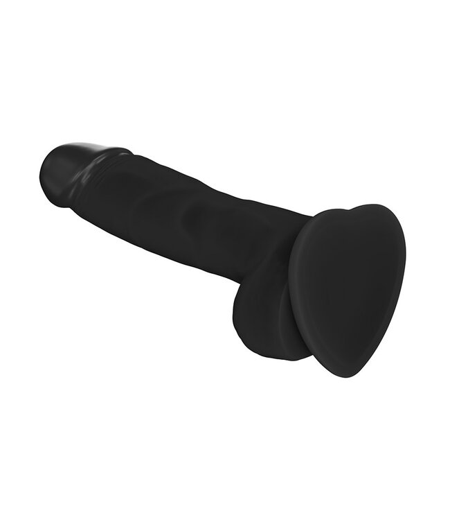 Rimba Strap-On-Me Soft Realistic Dildo Black Size L