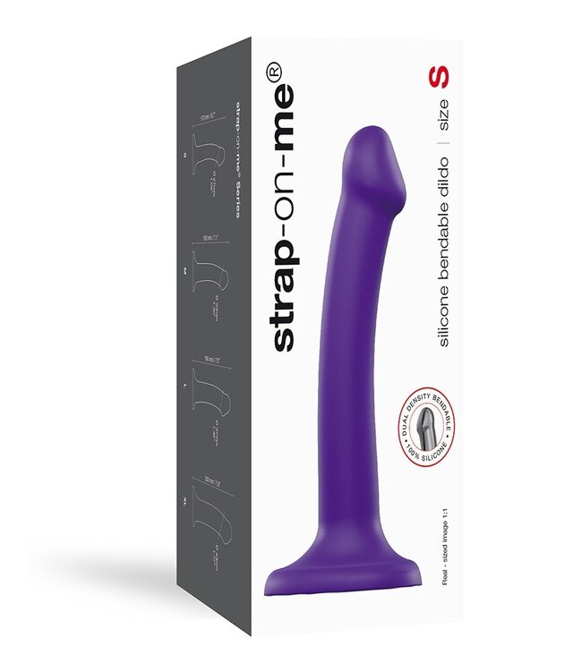 Rimba Strap-On-Me Dual Density Dildo Purple S
