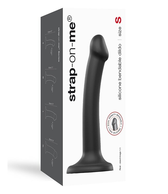 Rimba Strap-On-Me Dual Density Dildo Black S