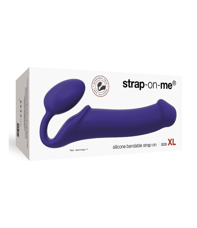 Rimba Strap-On-Me Dildo Purple XL