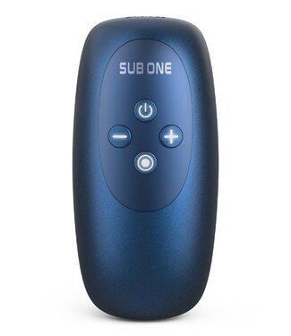 Rimba MANWAN - Sub One - Vibrerende Masturbator met Tapping Feature - Stellar Blue