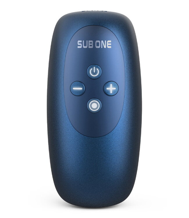 Rimba MANWAN - Sub One - Vibrerende Masturbator met Tapping Feature - Stellar Blue
