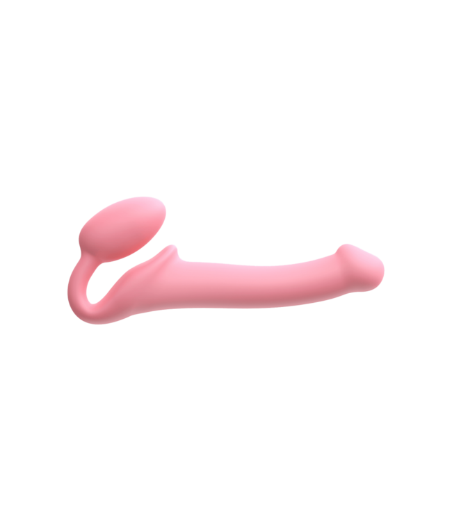 Rimba Strap-On-Me - Semi-Realistische Buigbare Strap-On Dildo Maat S - Roze