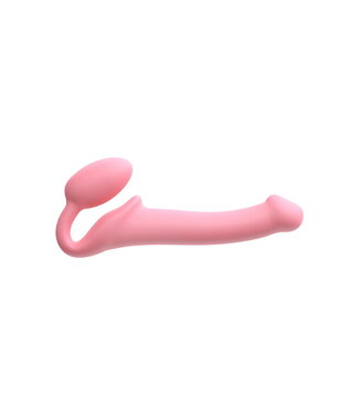 Rimba Strap-On-Me - Semi-Realistische Buigbare Strap-On Dildo Maat M - Roze