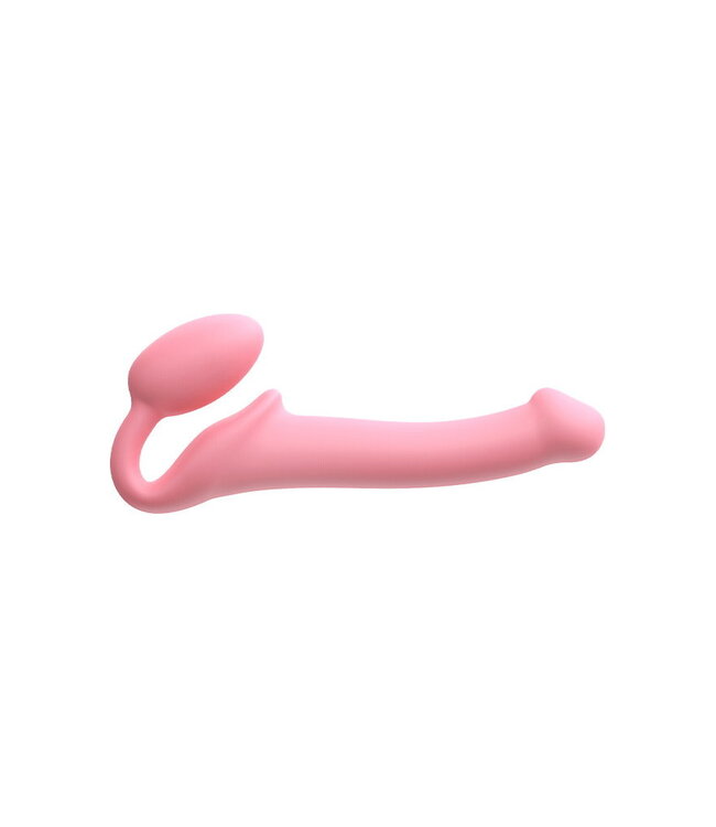 Rimba Strap-On-Me - Semi-Realistische Buigbare Strap-On Dildo Maat M - Roze