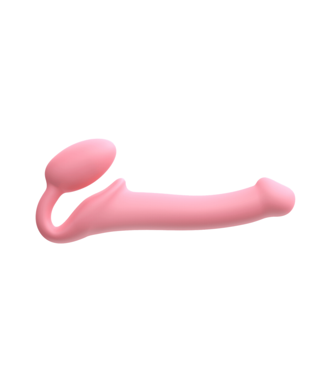 Rimba Strap-On-Me - Semi-Realistische Buigbare Strap-On Dildo Maat M - Roze