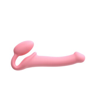 Rimba Strap-On-Me - Semi-Realistische Buigbare Strap-On Dildo Maat L - Roze