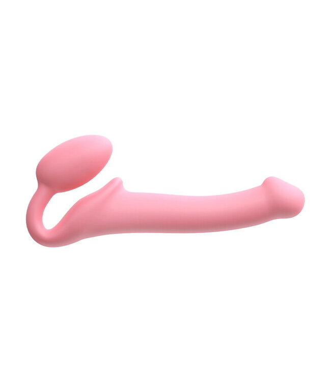 Rimba Strap-On-Me - Semi-Realistische Buigbare Strap-On Dildo Maat XL - Roze