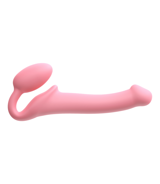 Rimba Strap-On-Me - Semi-Realistische Buigbare Strap-On Dildo Maat XL - Roze