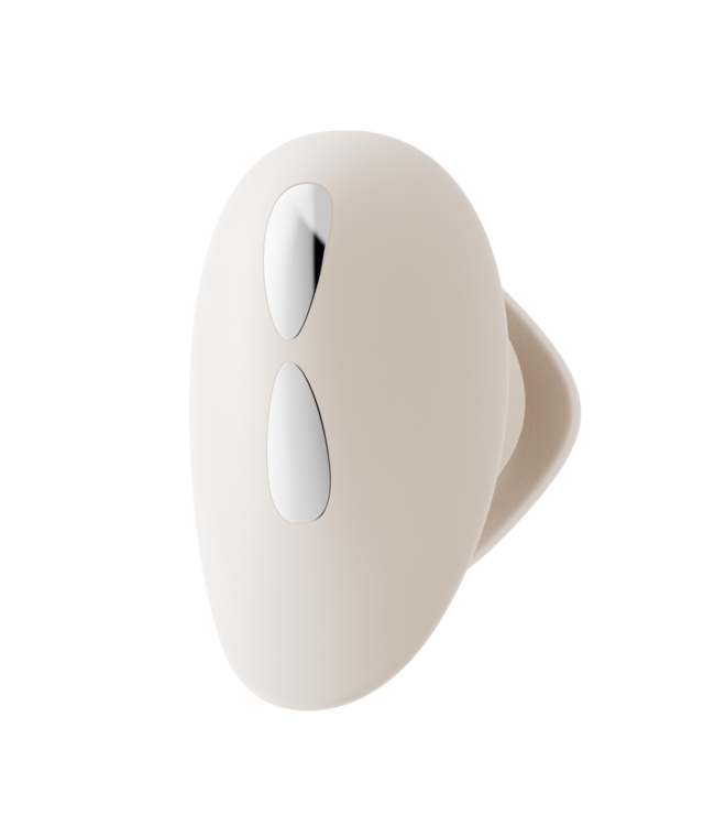 Rimba ZALO - Deya - Draagbare vibrator – Ivoorwit
