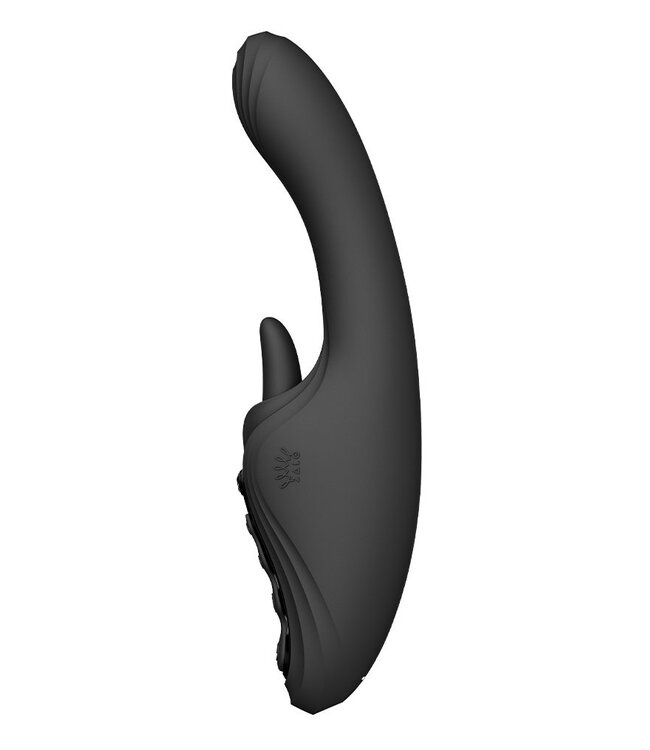 Rimba ZALO - Ares - G-Spot Rabbit Vibrator App-Controlled - Obsidian Zwart