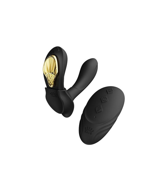 Rimba ZALO - Aya - Draagbare Vibrator met Afstandsbediening - Zwart