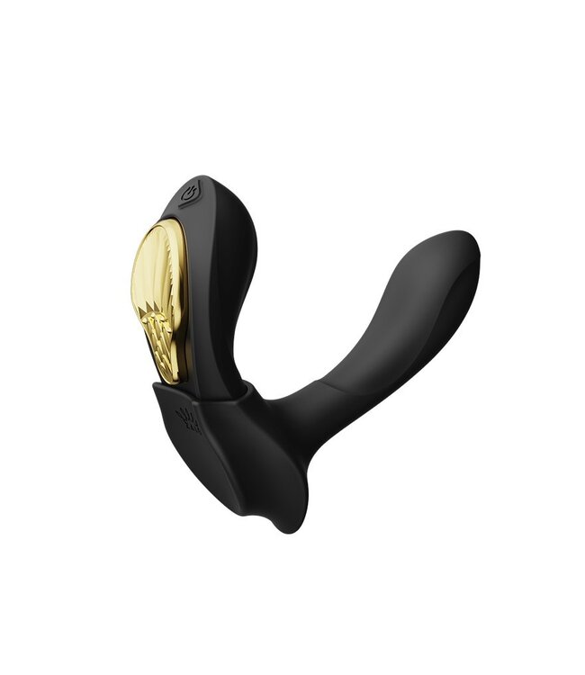 Rimba ZALO - Aya - Draagbare Vibrator met Afstandsbediening - Zwart