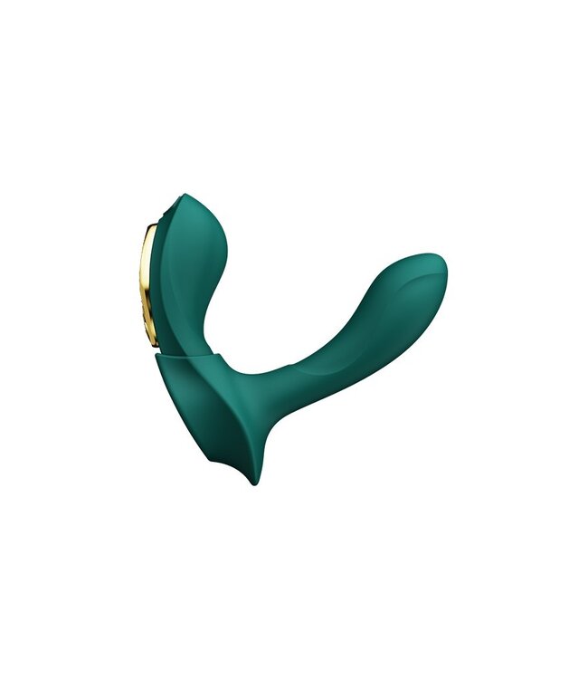 Rimba ZALO - Aya - Draagbare Vibrator met Afstandsbediening - Groen