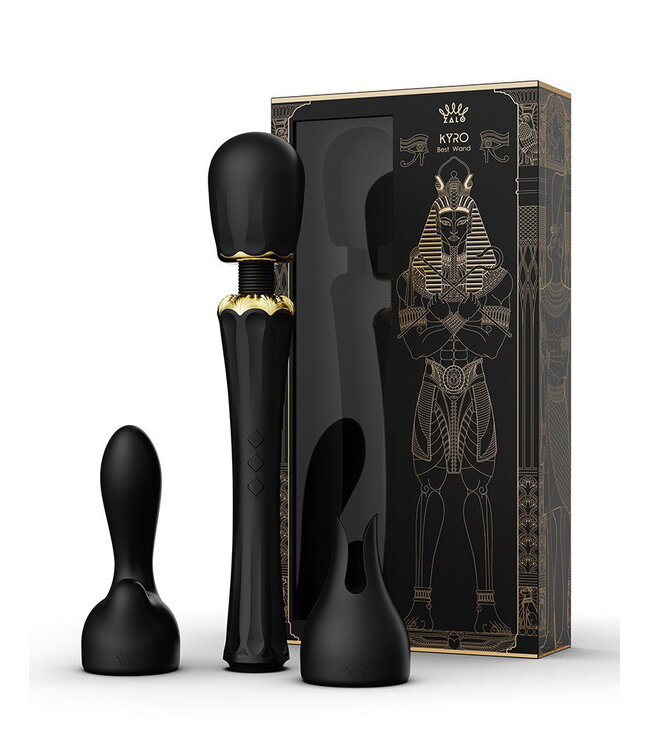 Rimba ZALO - Kyro - Wand Vibrator - Zwart