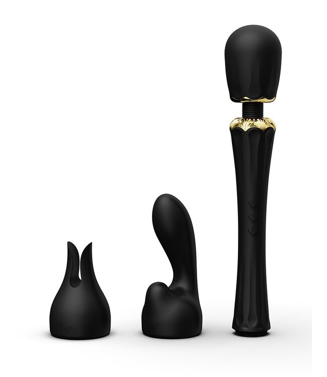 Rimba ZALO - Kyro - Wand Vibrator - Zwart