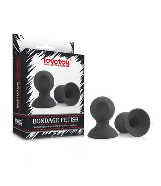 Rimba LoveToy - Nipple Suckers - Zwart