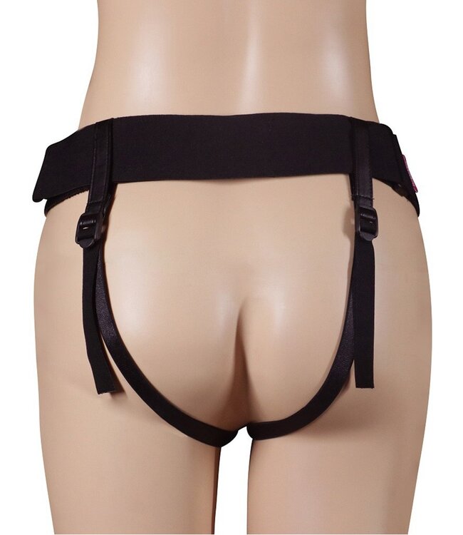 Rimba LoveToy - Strap-On Harness met Dildo 20 cm - Nude