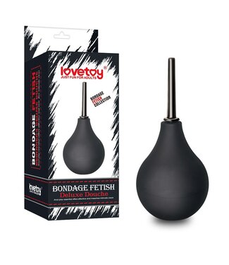 Rimba LoveToy - Bondage Fetish Deluxe Douche - Zwart