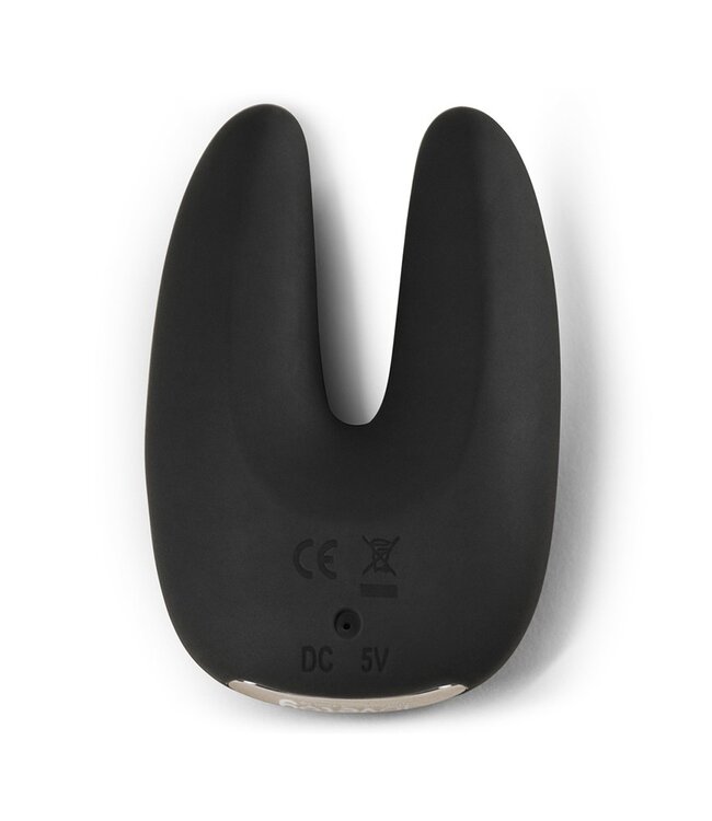 Rimba LoveToy - O-Sensual Rapture Twin - Clitoris of Tepel Vibrator - Zwart
