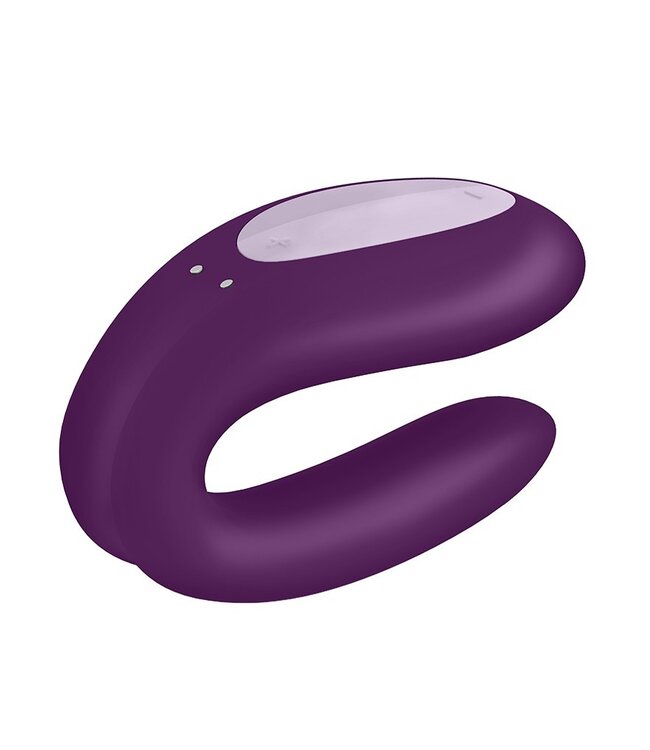 Rimba Satisfyer Double Joy Purple  / incl. Bluetooth and App