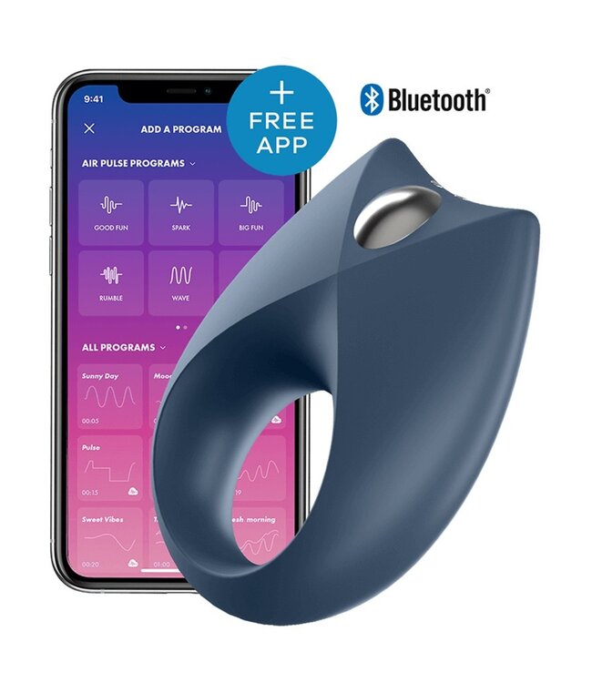 Rimba Satisfyer Cock Ring Royal One / incl. Bluetooth and App