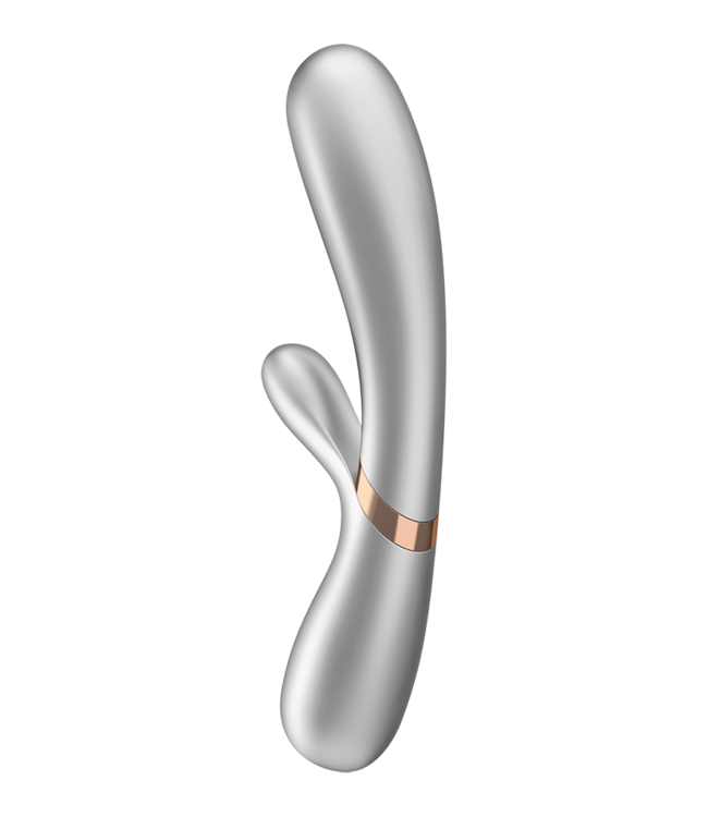 Rimba Satisfyer - Hot Lover - Verwarmde Vibrator - Zilver