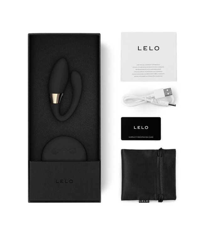 Rimba LELO - Tiani Duo - Koppel Vibrator met afstandsbediening - Zwart