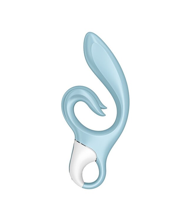 Rimba Satisfyer - Love Me - Rabbit Vibrator - Lichtblauw