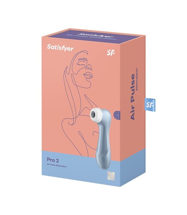 Rimba Satisfyer - Pro 2 Generation 2 - Air Pulse Vibrator - Blauw