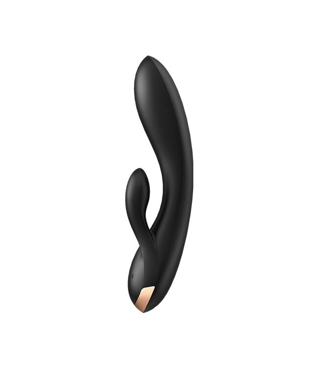 Rimba Satisfyer - Double Flex - Rabbit Vibrator - Zwart