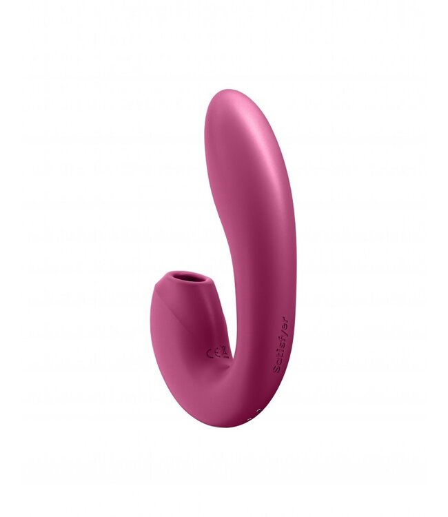 Rimba Satisfyer - Sunray - Luchtdruk + G-Spot Vibrator - Berry