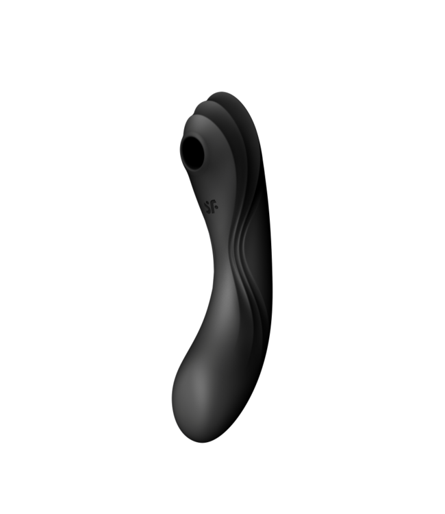 Rimba Satisfyer - Curvy Trinity 4 - 3-in-1 Vibrator - Zwart