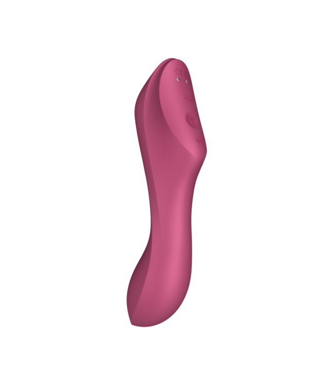 Rimba Satisfyer - Curvy Trinity 3 - 3-in-1 Vibrator - Rood