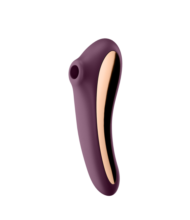 Rimba Satisfyer - Dual Kiss - Luchtdruk + G-Spot Vibrator - Paars