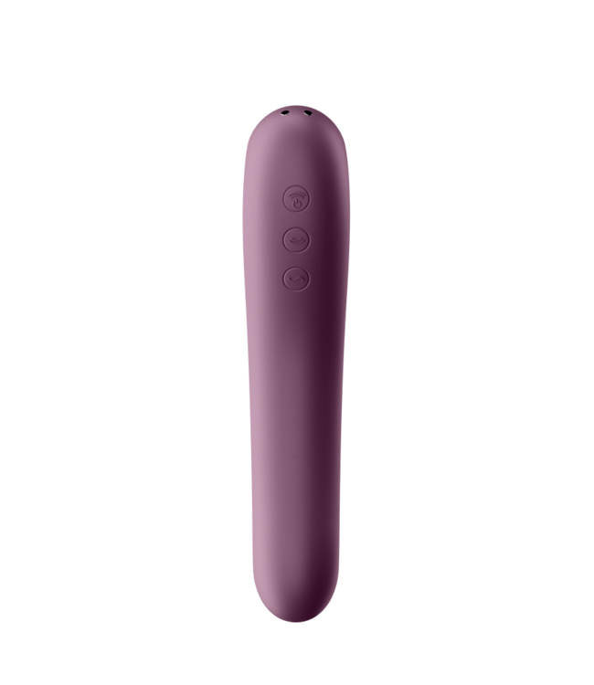 Rimba Satisfyer - Dual Kiss - Luchtdruk + G-Spot Vibrator - Paars