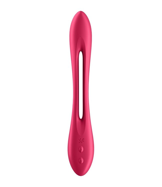 Rimba Satisfyer - Elastic Joy - Multi Vibrator - Rood