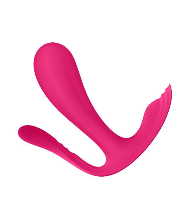 Rimba Satisfyer - Top Secret+ - Draagbare vibrator met anale stimulator - Roze