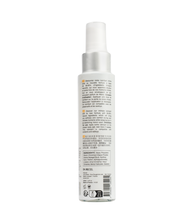 Rimba Dorcel - Plaisir - Tahiti Monoï - Natuurlijk Glijmiddel - 100 ml
