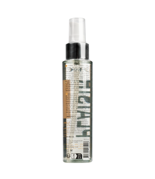 Rimba Dorcel - Plaisir - Tahiti Monoï - Massageolie - 100 ml