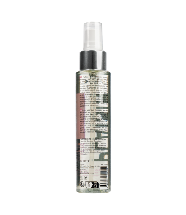 Rimba Dorcel - Plaisir - Wild Rose - Massageolie - 100 ml