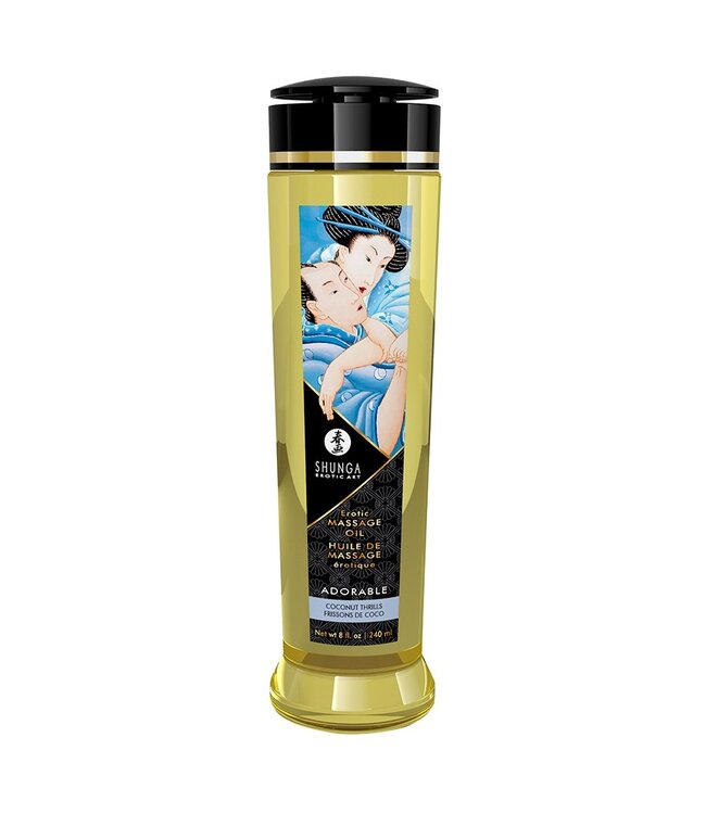 Rimba Shunga - Massage Olie - Adorable Coconut - 240 ml