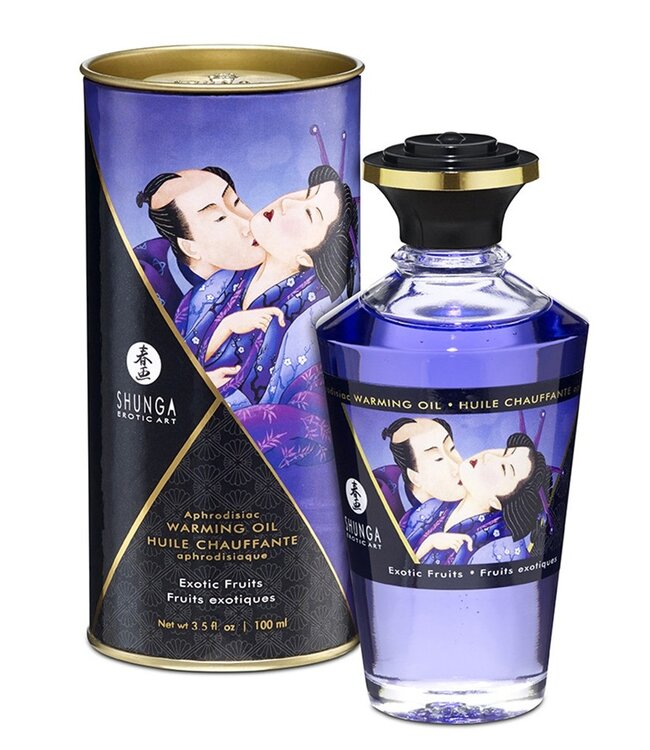 Rimba Shunga - Verwarmende Olie - Exotic Fruits - 100 ml
